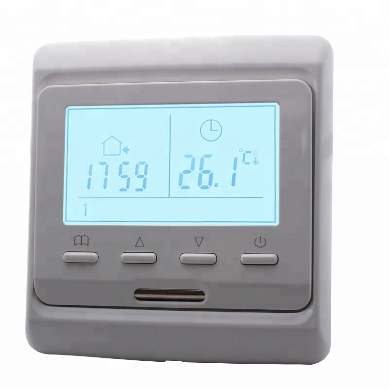 Thermostat de chauffage au sol avec approbation CE et RoHS.