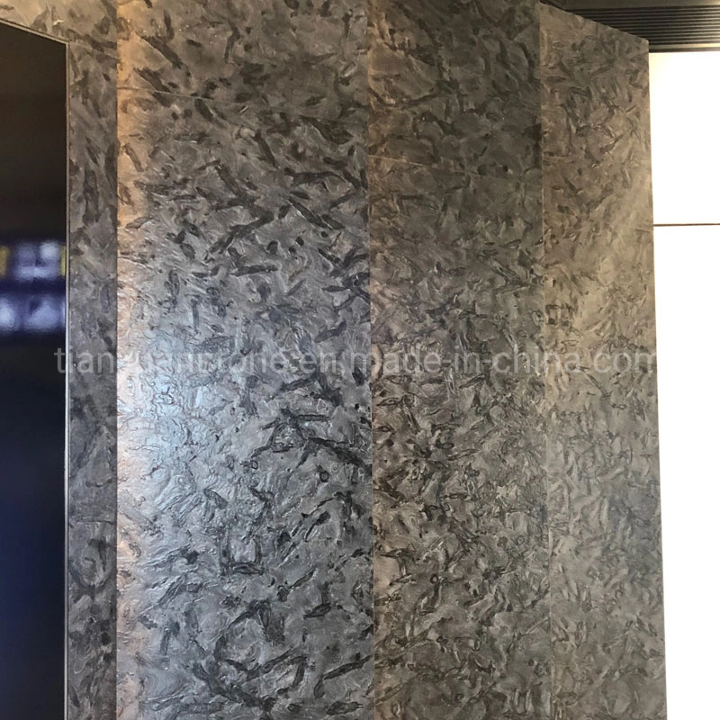 Matrix Black Granite Slab for Floor Tile and Wall Tile