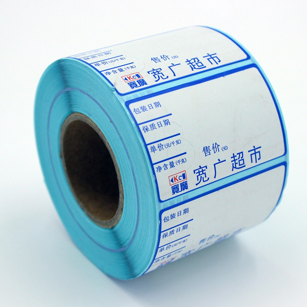 Thermal Label 40mm 80mm 110mm Custom Printing Self-Adhesive Label Paper Roll