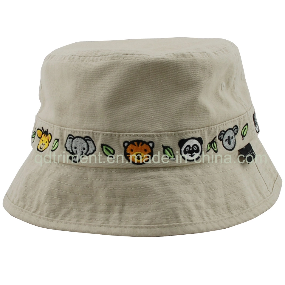 Animal Print Plain Cloth Woman Leisure Bucket Hat (TRTBH13030)