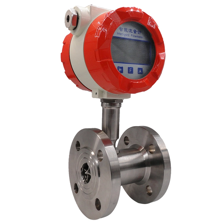 4~20mA Liquid Gas Turbine Water Flow Meter Digital