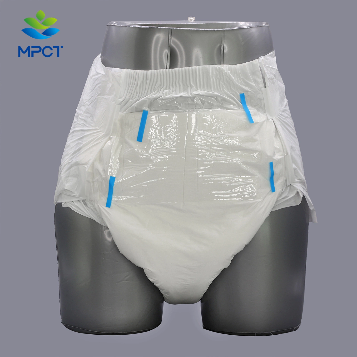 Impermeable transpirable prevenir eficazmente la piel de fugas de pañales para adultos amistosos para los ancianos Pañal