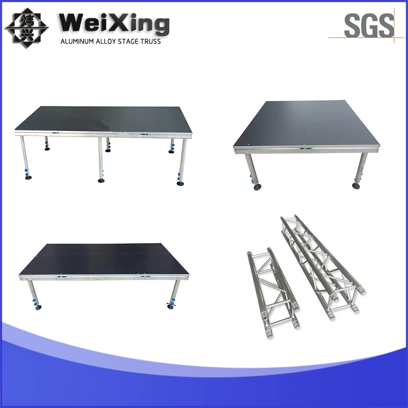 4'x8' Catwalk/Runway Portable Adjustable Folding Stage Platform