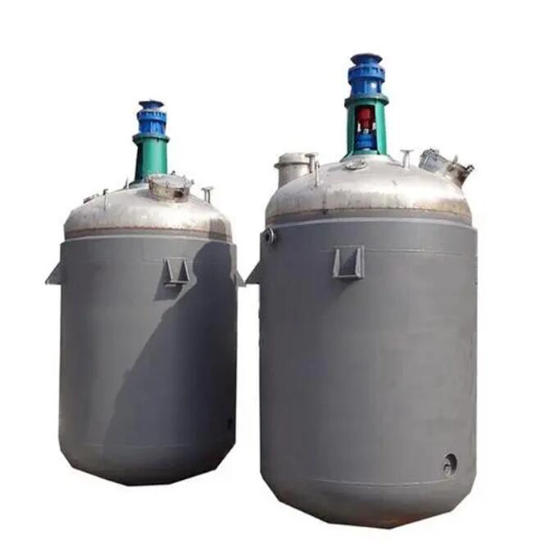 Stainless Steel (SS304 316) , Titanium, Nickel and Hastelloy, PE, PTFE, Glass or Enamel Line Jacket Heating Agitating Mixing Chemical Pressure Drum