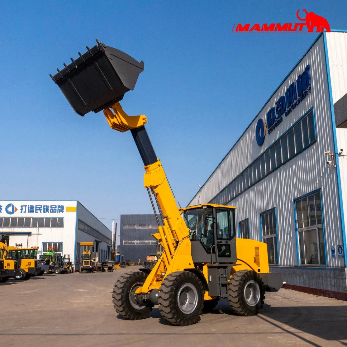 Shandong Serviceable Concrete Bucket Mixer Powerful Pump Low Price Telescope Payloader in Peso