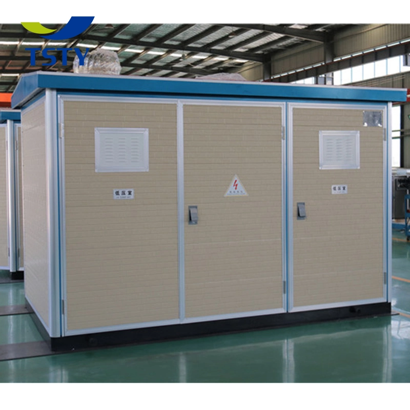 European Box-Type Transformer Substation E-House Ybm-12/0.4 Prefabricated Substation, Transformer Substation, Distribution Box, Power Distribution