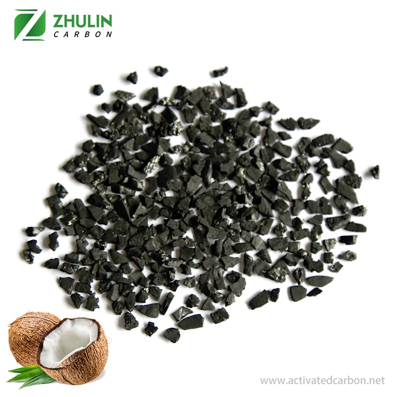 25 Kg 1050 Iodine Efficient Adsorbent Granular Filter Wholesale Coconut Shell Activated Carbon