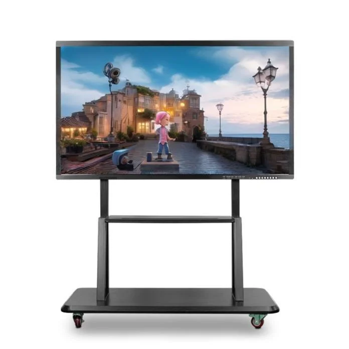 Pantalla interactiva de 4K pulgadas 50 Pizarra Multimedia pantalla LED para Enseñanza en el aula