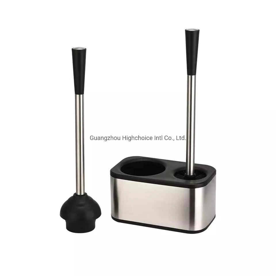 Household Bathroom Toilet Brush Holder with Plunger