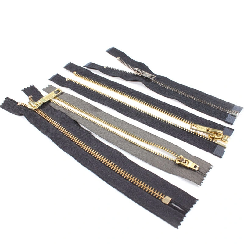 Wholesale/Supplier #5 Alloy Metal Brass Nickle Teeth Open End Normal Slider Zipper