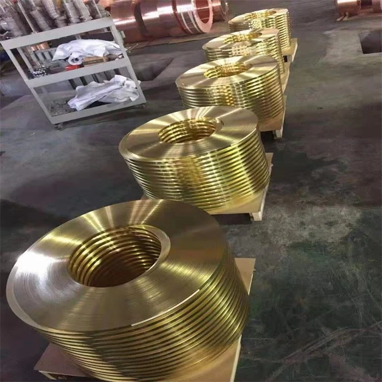 China Manufacturer Price 99.9% High Quality Pure Brass Coil C1100 C1200 C1020 Phosphor Bronze Decorative Ground Brass Coil