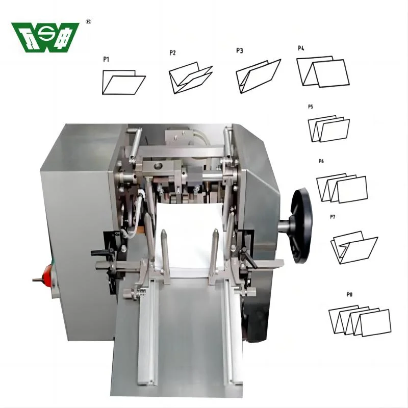 Alta velocidad 300 PCS por Min Leaflet Folding Machine