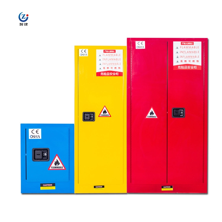 45 Galon Corrosive Chemical Blue Safety Cabinet