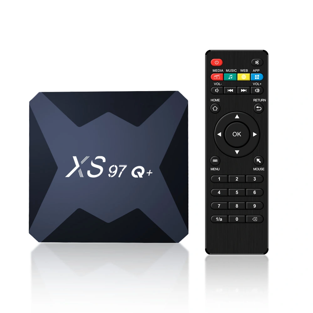 Commerce de gros Android settop box Quad Core, mémoire DDR3 H. 265 Hevc Android TV Box