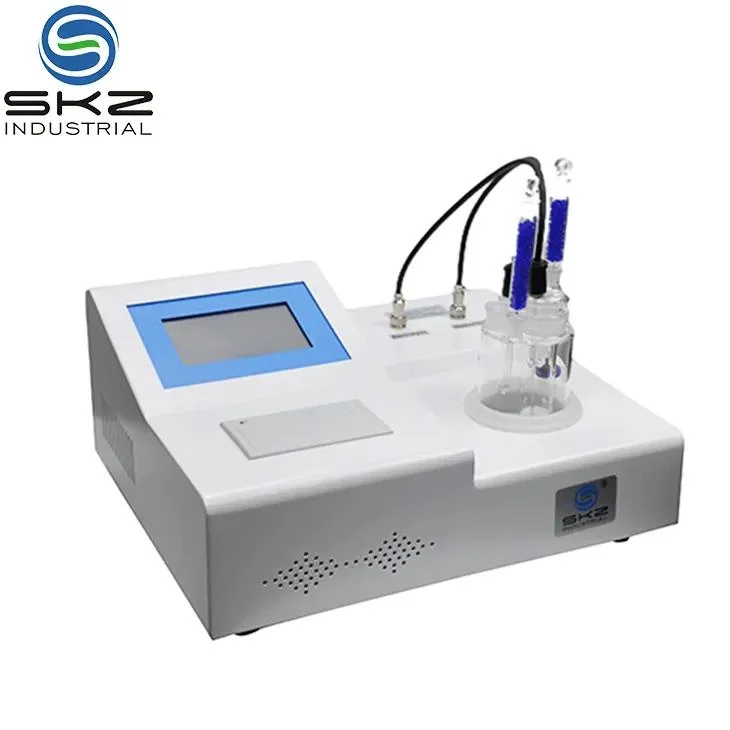 Skz1038b High quality/High cost performance  Digital Auto ASTM D 1744 ISO 760 Karl Fischer Titrator Test Meter Instrument