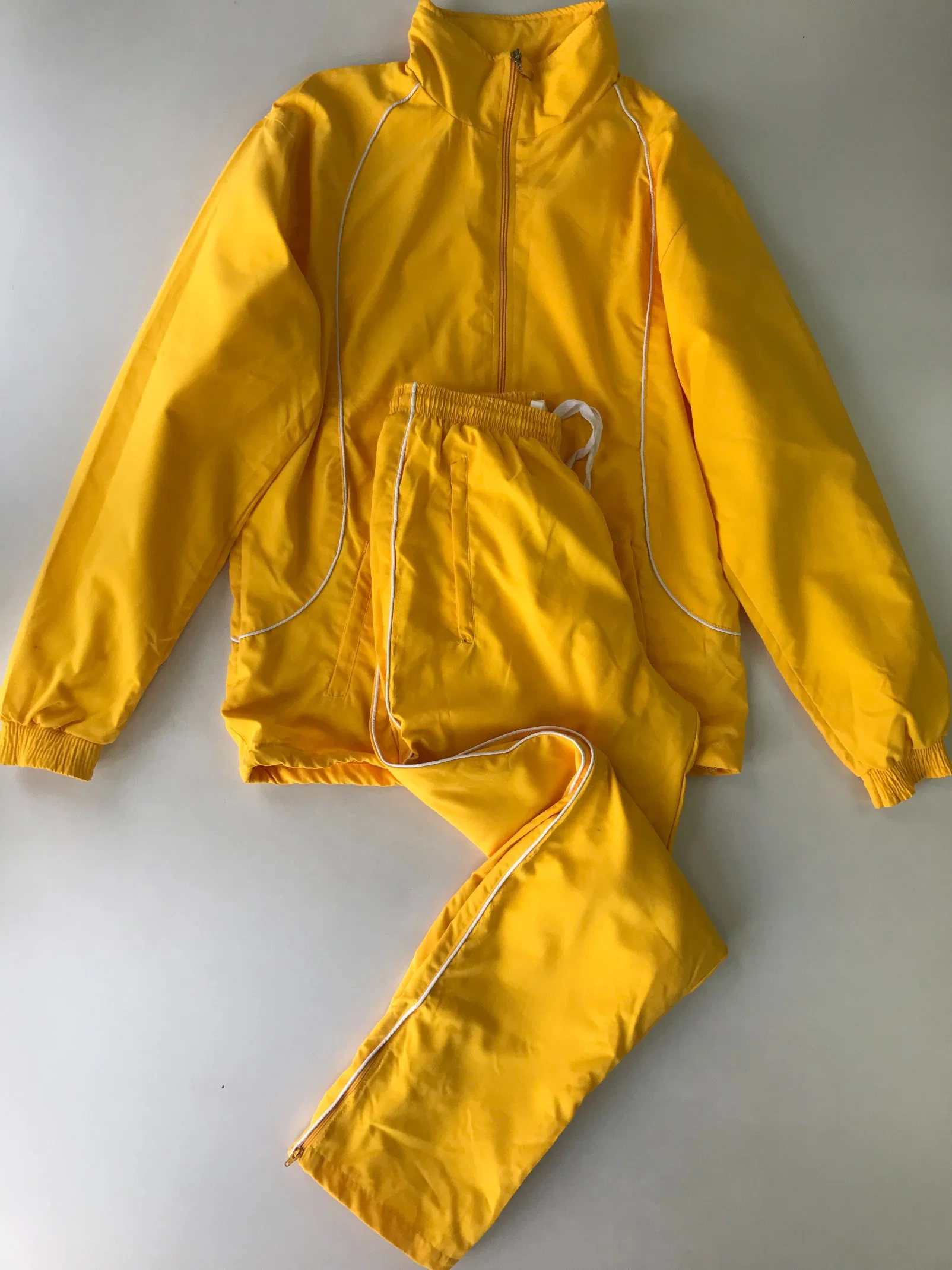 Yellow Sports Wear Men's Jogging Suits