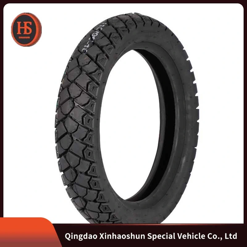 China Top Brand High quality/High cost performance  Motorcycle Tyre 2.75-18 3.00-18 90/90-17 90/90-18 90/90-19 110/90-16 500 12 Tricycle Tyre