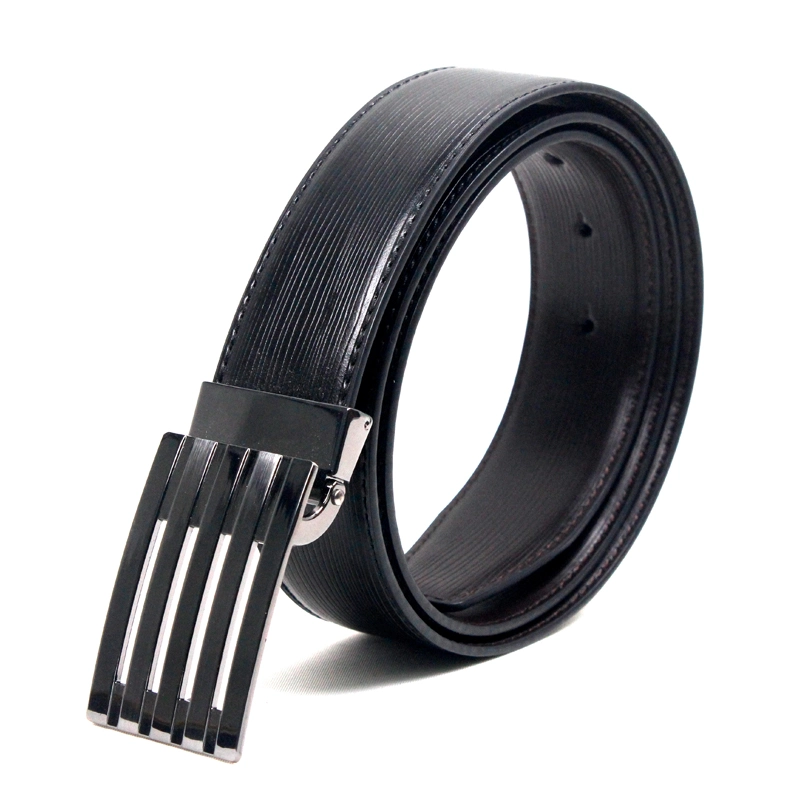 Classic Black Genuine Leather Belt for Man