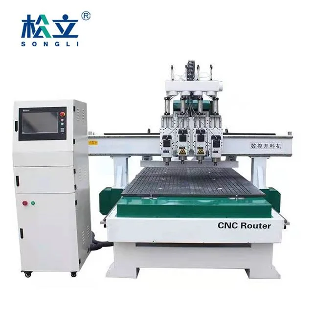 Songli 1325 Woodworking CNC Router Machine for Acrylic Plastic Aluminium