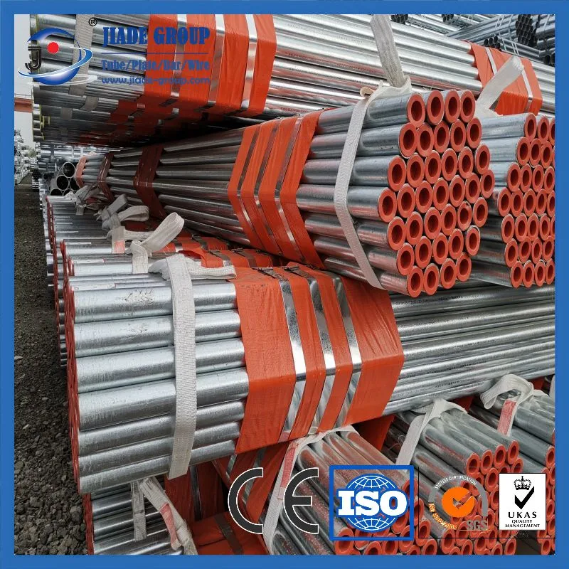Hot DIP Galvanized Steel Pipe for Water Pipe, Water/Gas Transport, Fluid Pipe