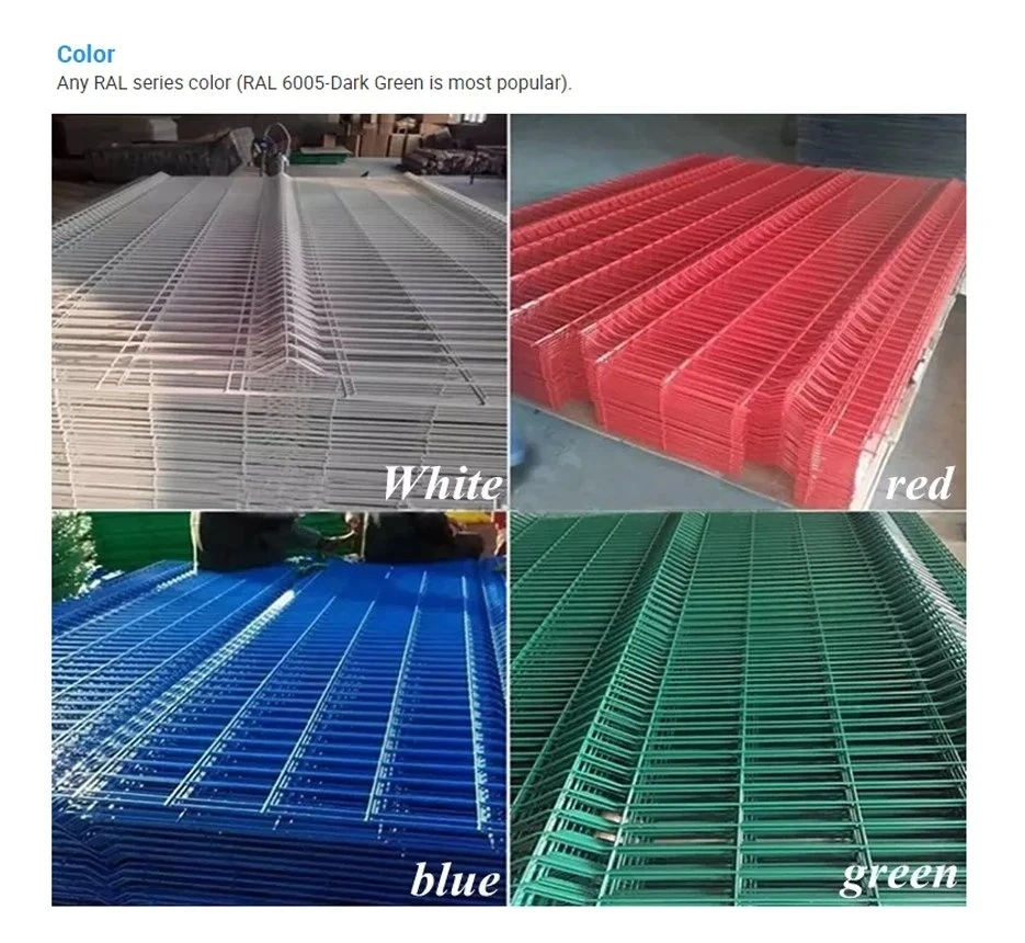 PVC Coated 3D Welded Wire Mesh Panel High quality/High cost performance 