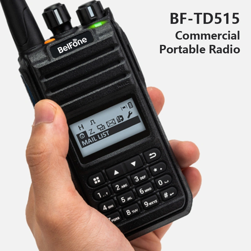 Bf-Td515 Portable Walkie Takie Two Way Radios UHF VHF Display Cheap