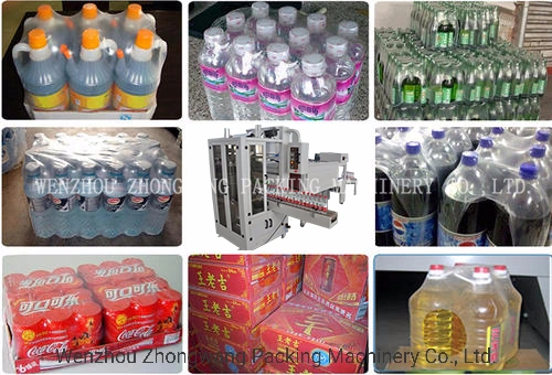 Automatic Bottles with Trays Shrink Packaging Machine