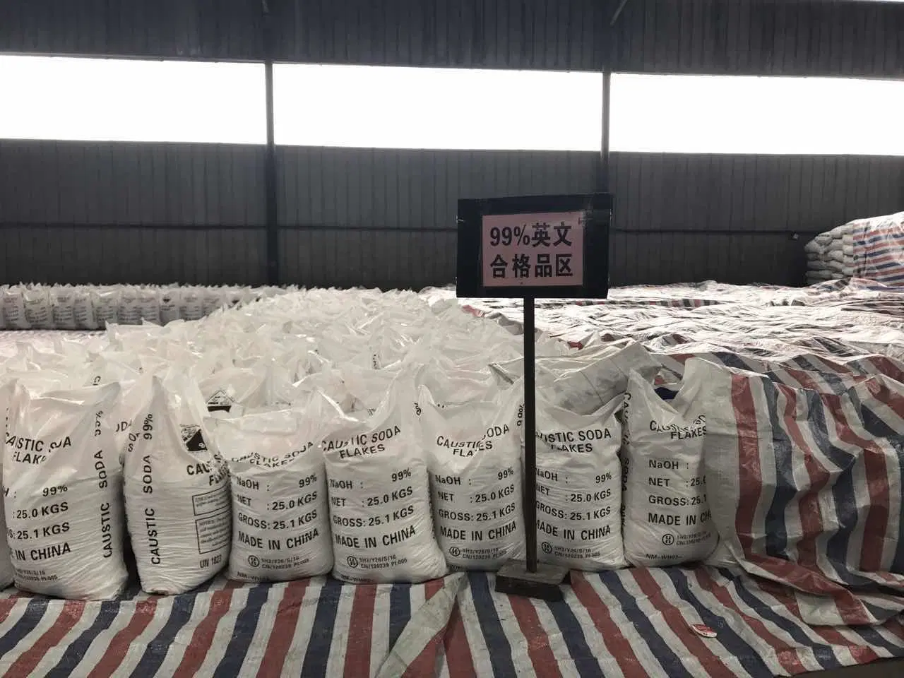 Low Price Industrial Grade 99% Sodium Hydroxide for Papermaking