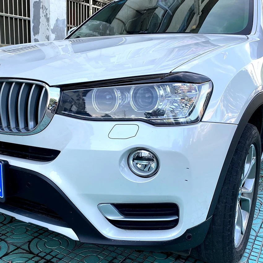 ABS بلاستيك للمصابيح الأمامية BMW X3 F25 X4 F26 2014-2017 الحواجب