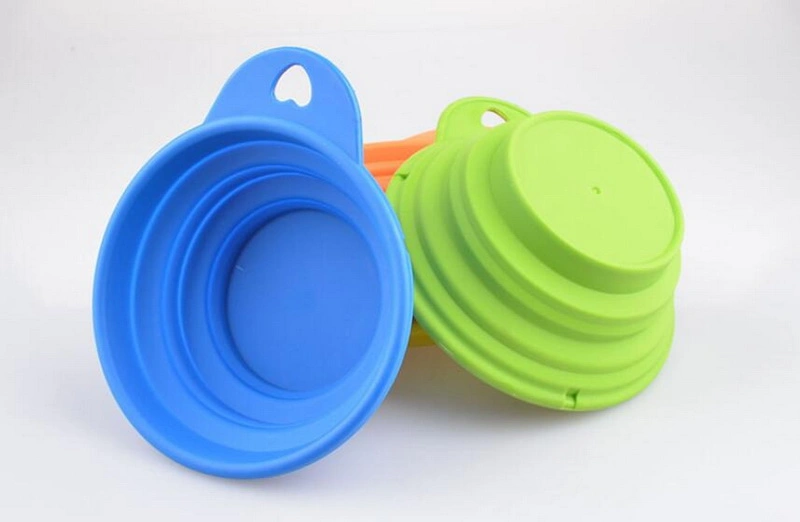 Portable Collapsible Silicone Pet Bowls Dog Bowls