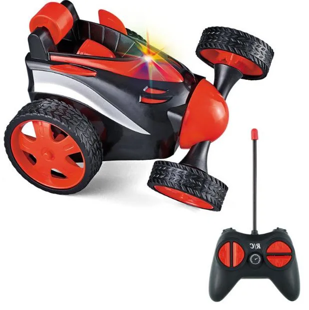 Children&prime; S Remote Control Car Stunt Tipper Car Charging Boy&prime; S Toy