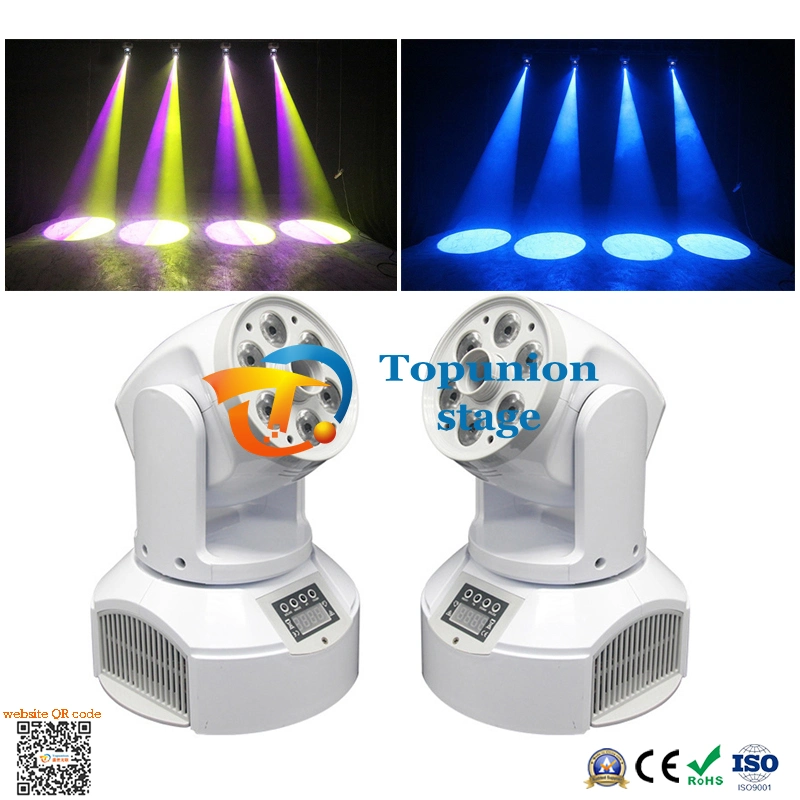 Professional 6+1 LED Moving Head Spot Effect Light Concert Nightclub Stage Lighting