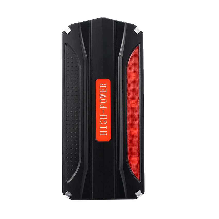 Red & Black Emergency Jump Starter Portable Rechargeable Car Jump Starter