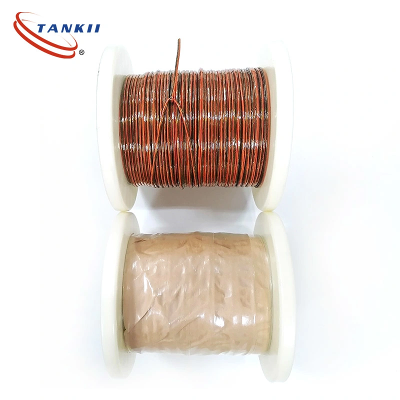 K Type Thermocouple PTFE insulated 2*0.5mm Brown Colour Thermocouple Wire