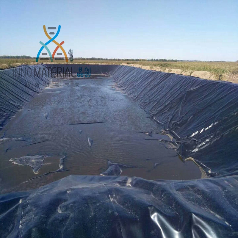 البوليثيلين العادي عالي الكثافة بتربية الأحياء المائية بالبراكين HDPE /LDPE Geomembane