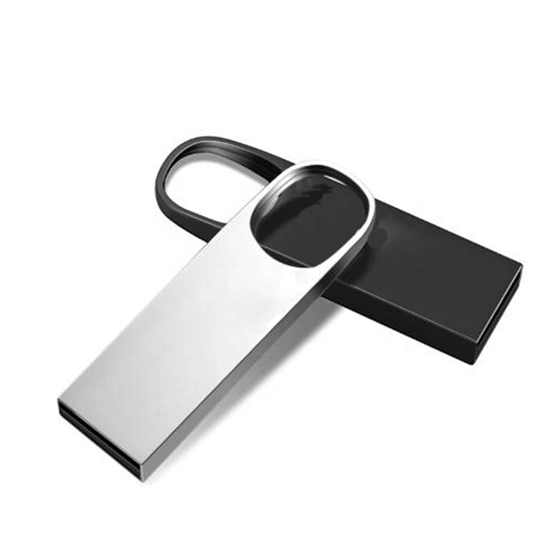 Metal Custom USB Flash Drive USB 2.0 Pen Drive with Key Chain