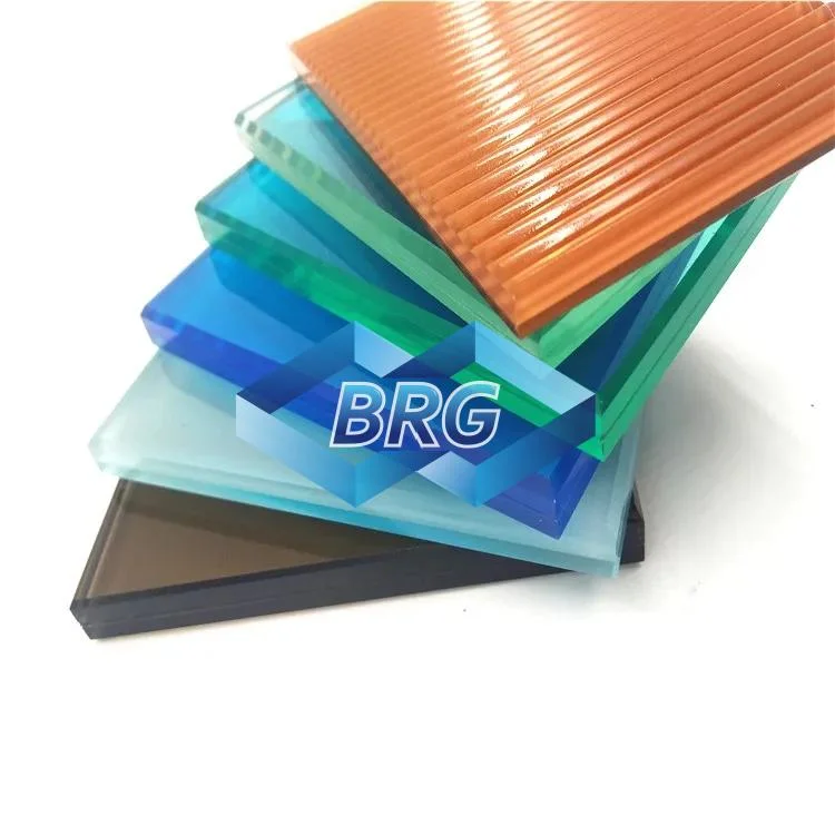 Building Construction Material 6.38mm 8.38mm-12.38mm Safety Laminated Glass for Frameless Shower Door