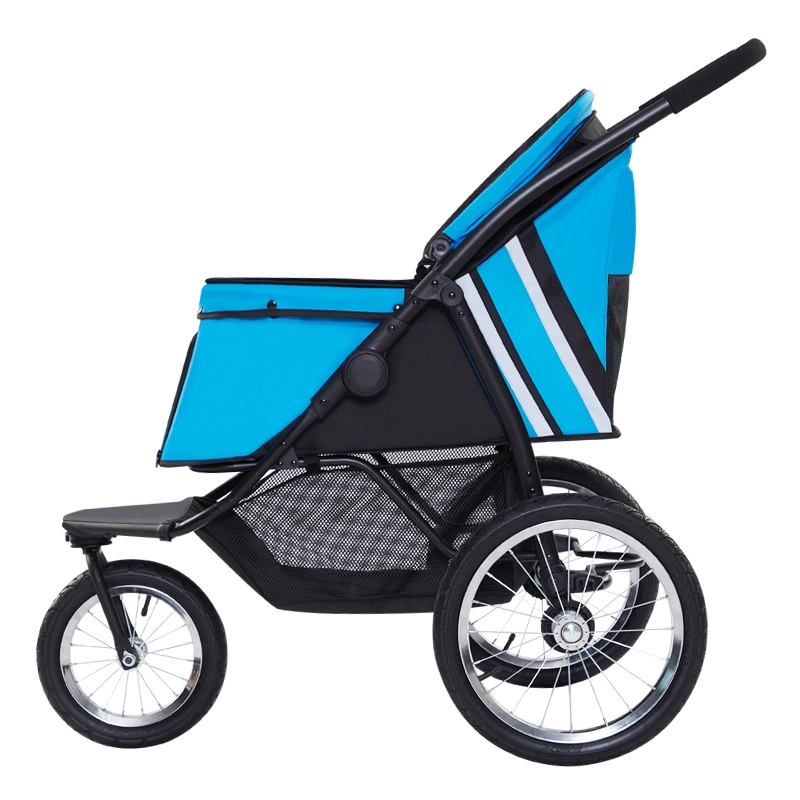 Wholesale/Supplier Pet Trolley Carrier with Wheels Pet Strollers Used Pet Stroller Large Dog Cat Pram