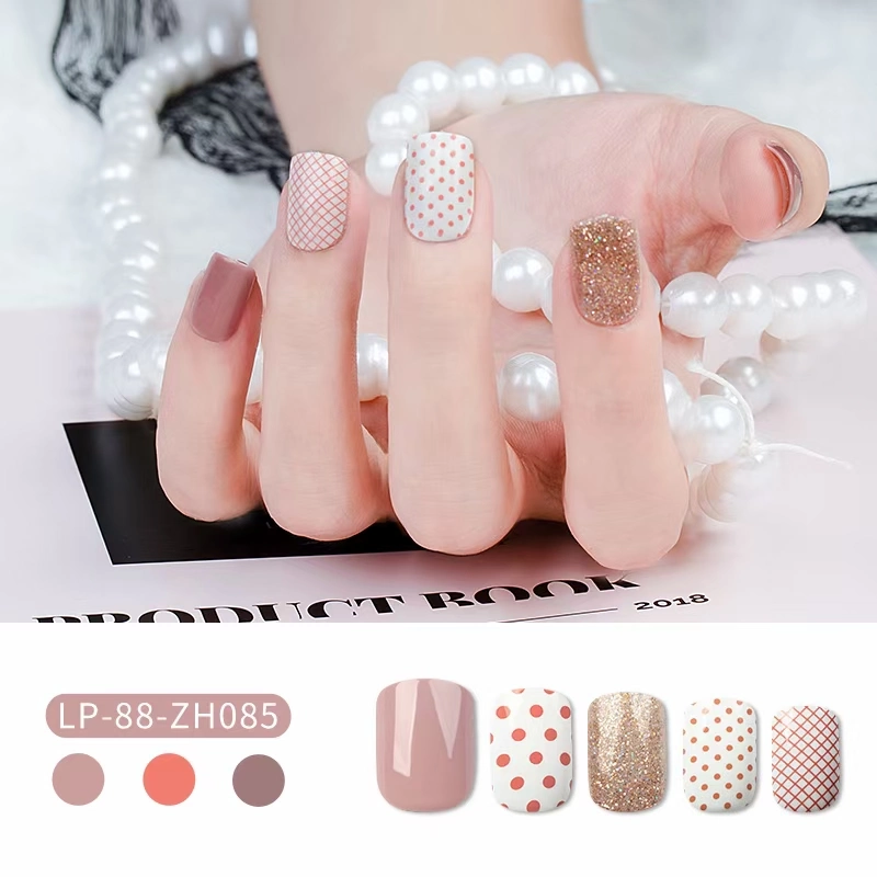 Wholesale/Supplier 24PCS Artificial Fingernails ABS Plastic Beauty Nails for Nail Art