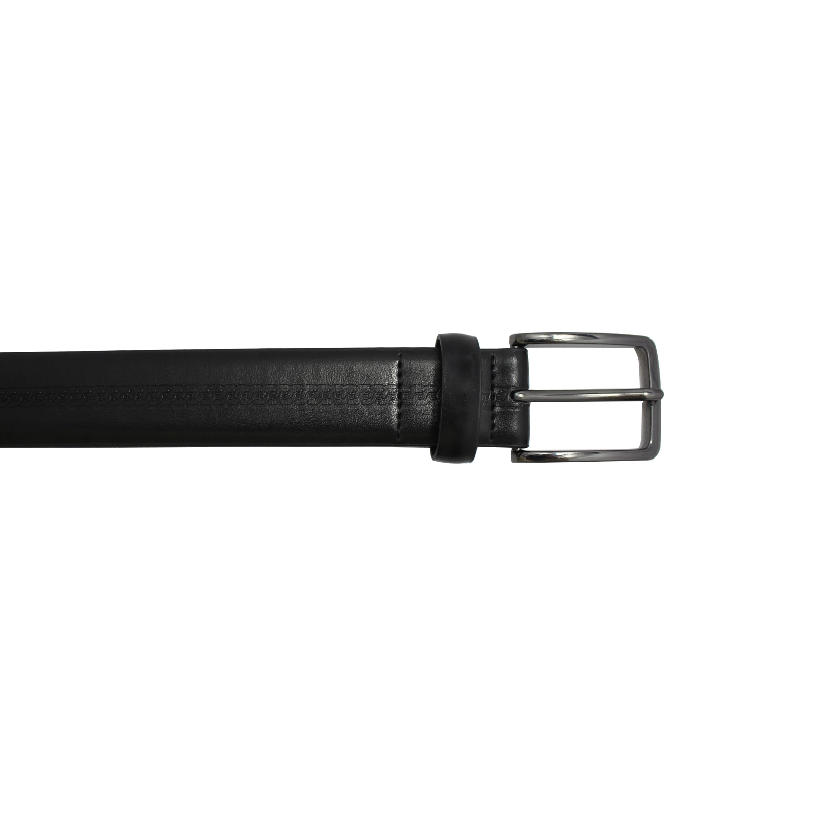 Nouvelle ceinture à boucle à épingle décontractée réglable de haute qualité avec logo personnalisé (35-221336)