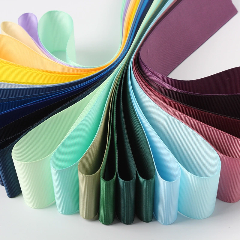 Plain Grosgrain Ribbon with Different Color