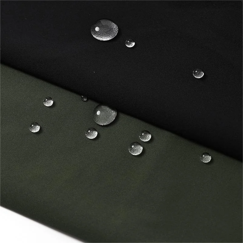 100% poliéster Nueva llegada no Spandex 3/3 Twill T400 Stretch impermeable Tela usada para chaquetas a prueba de viento