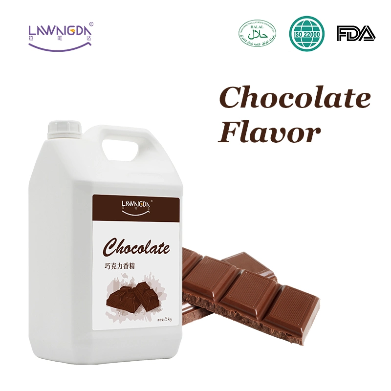 Food Grade Chocolate Flavor Manufacrturer High Temperature Resistance Long Lasting Chocolate Flavouring Liquid