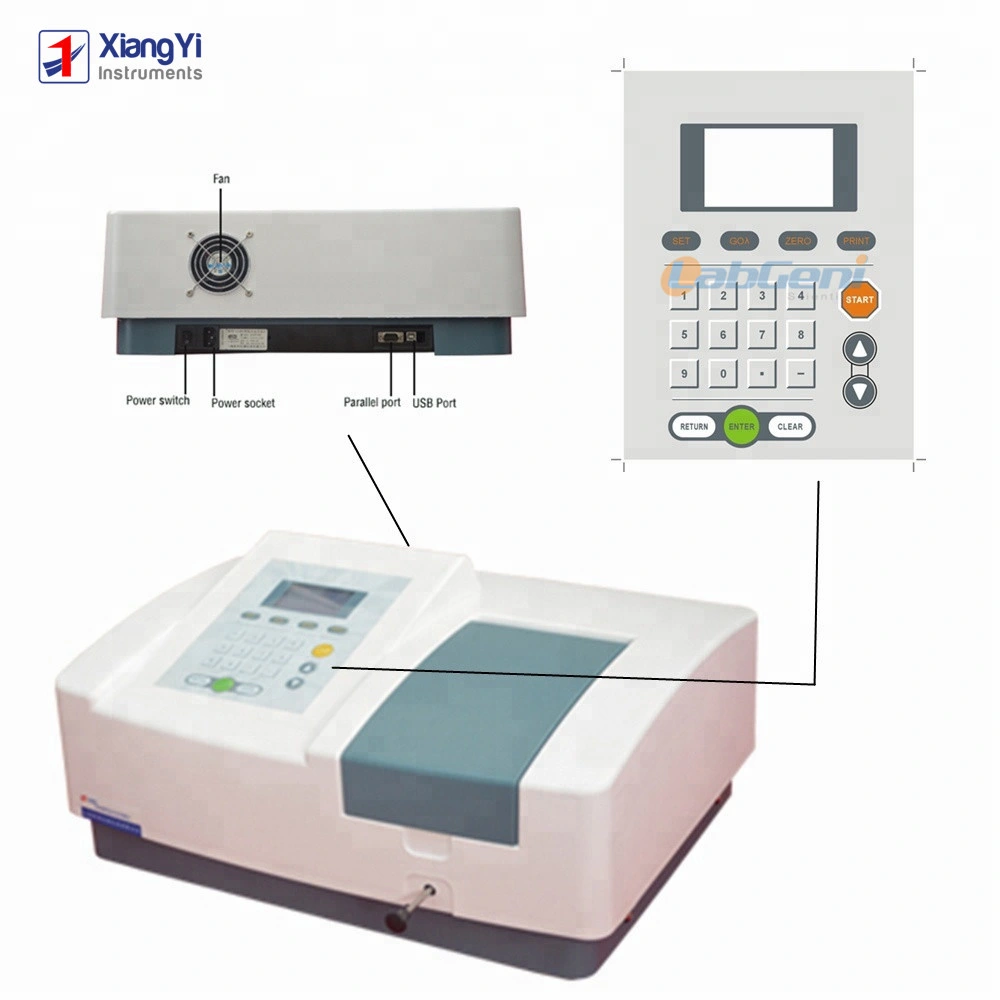 UV Vis Spectrophotometer 190~1100nm / 330~1100nm / 340~1050nm