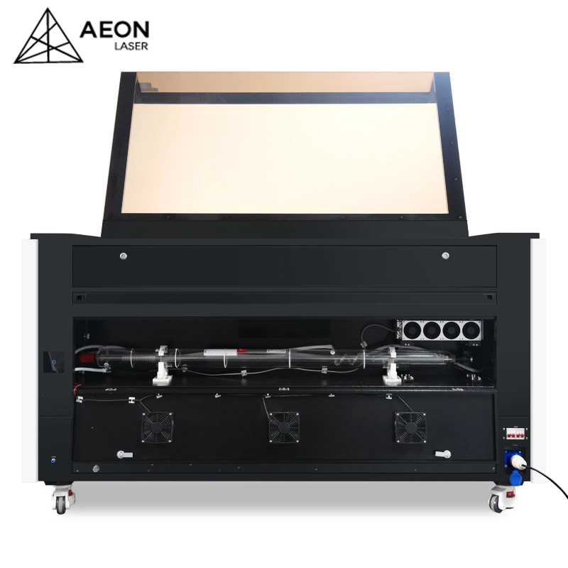 Aeon 80W 100W 130W de RF de 150W30W 60W MÁQUINA CNC 1070 1490 1610 Galería de plástico Máquina de corte láser CNC con el levantamiento de Autofocus función WiFi