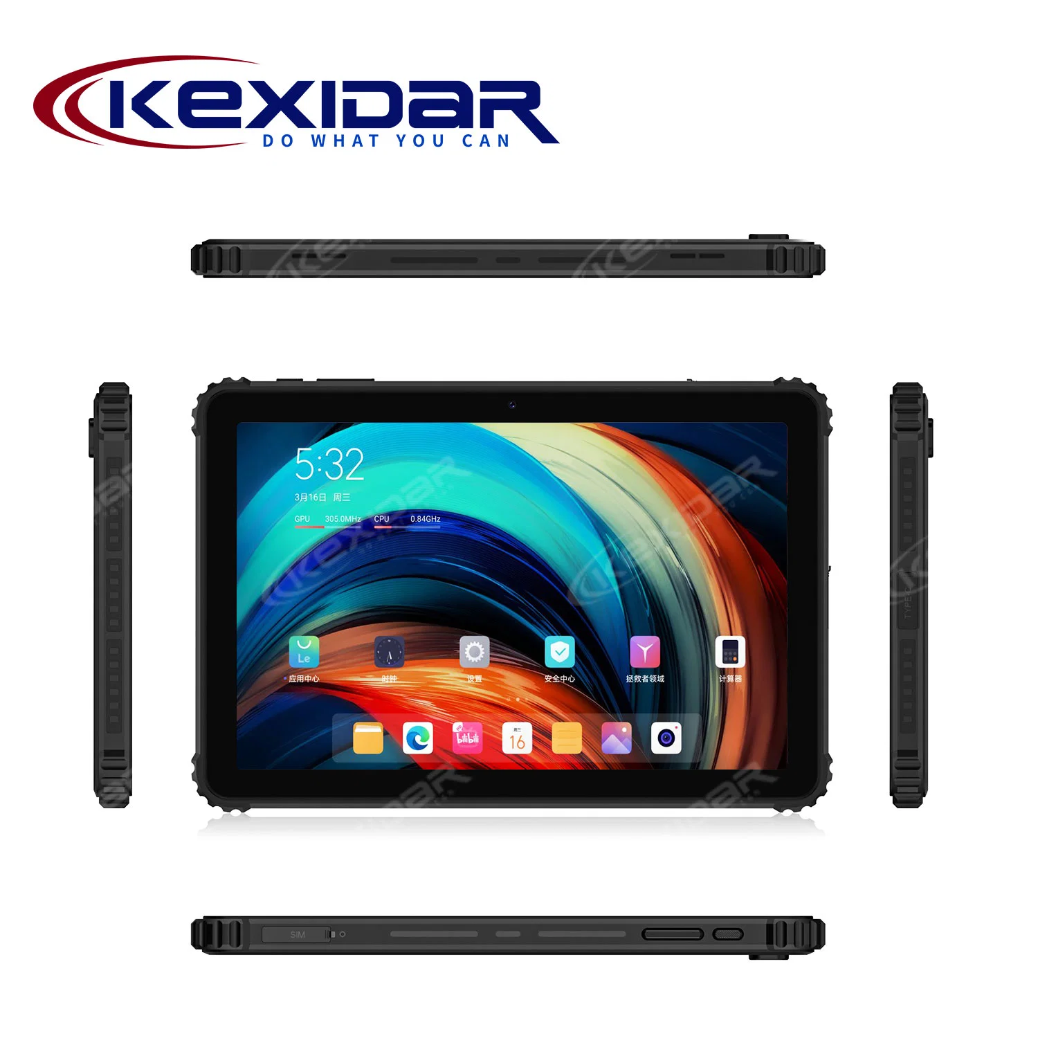 T616 Octa-Core 10.1 Inch SIM GPS WiFi 256GB Tablet PC for Bussiness