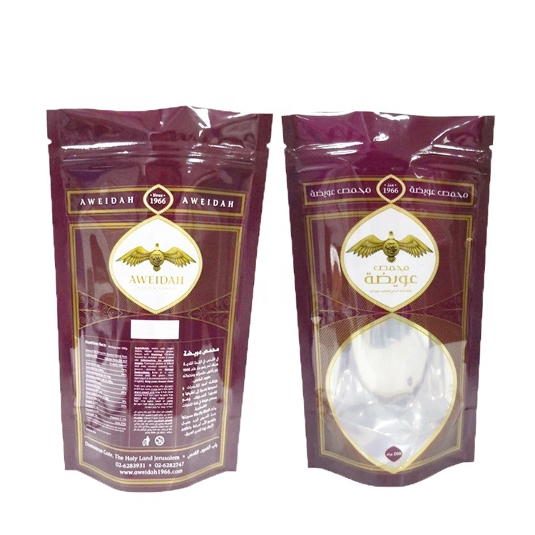 Custom Biodegradable with Logo Composite Pouch Plastic Dried Fruit Food for Zipper Packaging Bags