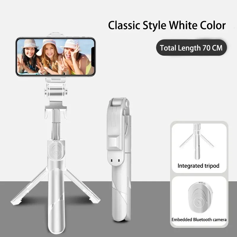 Hot Selling Selfie Stick Intergrated Tripod Stand with Wireless Remote for Mobile Phone