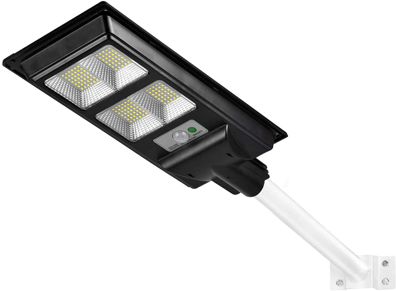 60W Solar Street Light, 120 LED 6000lm Solar Outdoor Lights