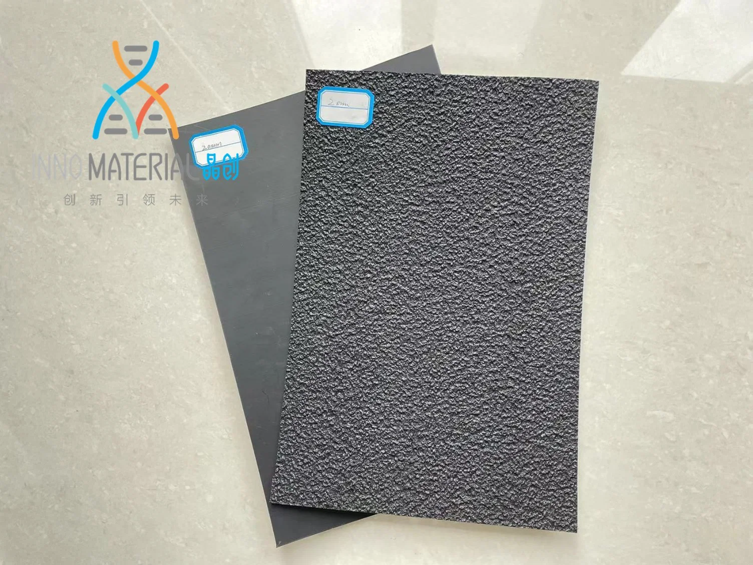 ASTM GM13 Standard 0.5mm 0.75mm 1.0mm 1.5mm 2.0mm Smooth Textured HDPE Polyethylene Geomembrane Liner for Environmental Protection